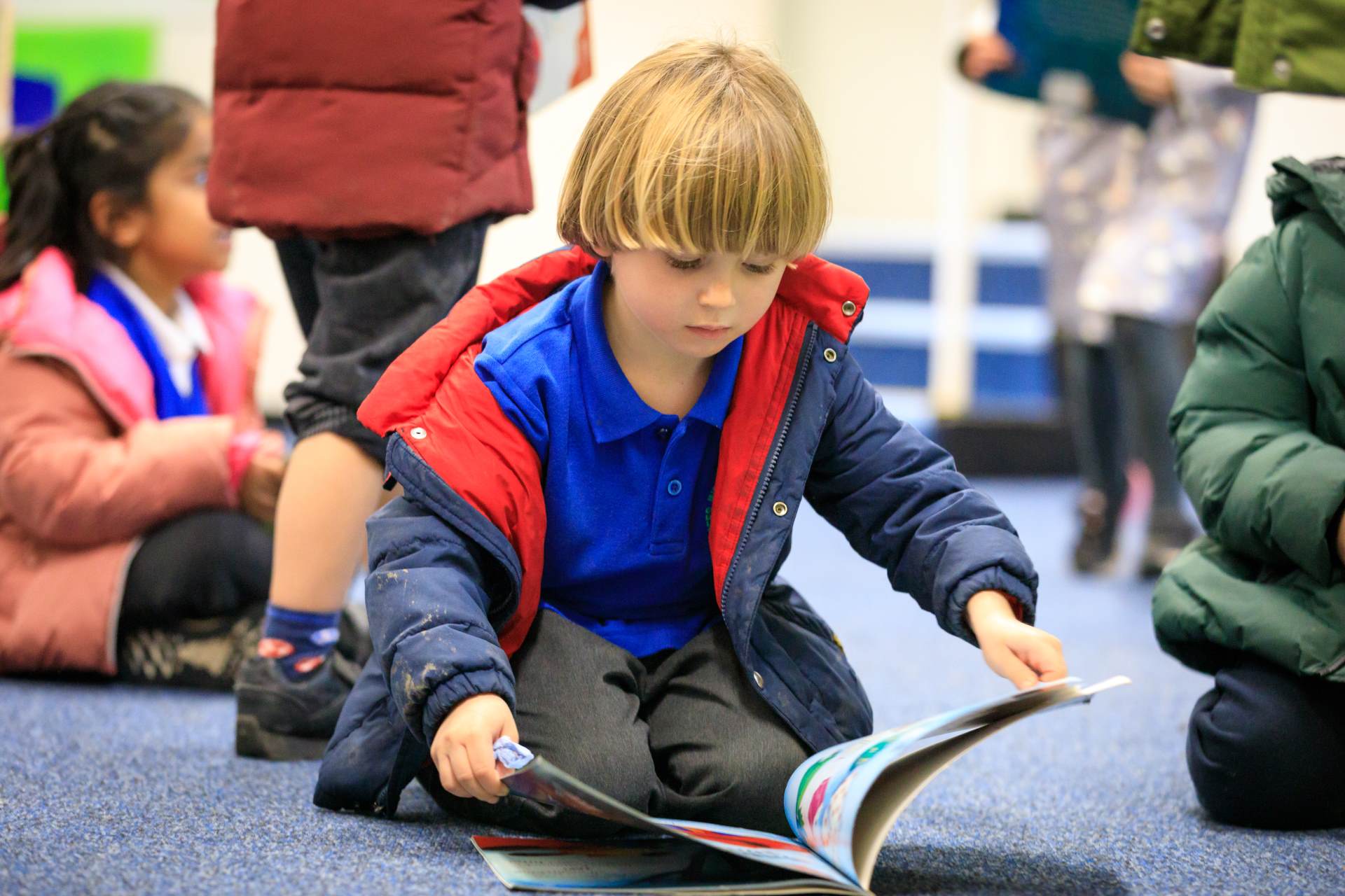 Infant Reading image